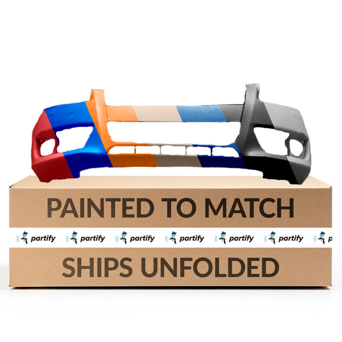 2008-2012 Audi A5 Quattro Front Bumper W/Headlamp Washer W/O S Line Pkg - AU1000154-Partify-Painted-Replacement-Body-Parts