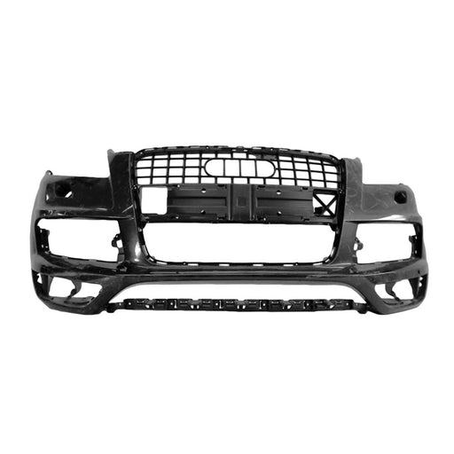 2010-2015 Audi Q7 Front Bumper W/S-Line Pkg W/Parking Aid - AU1000166-Partify-Painted-Replacement-Body-Parts