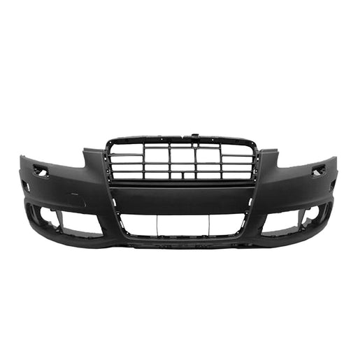 2009-2011 Audi A6 Front Bumper W/S-Line Pkg W/Headlamp Washers W/Round Fog Lamps - AU1000171-Partify-Painted-Replacement-Body-Parts