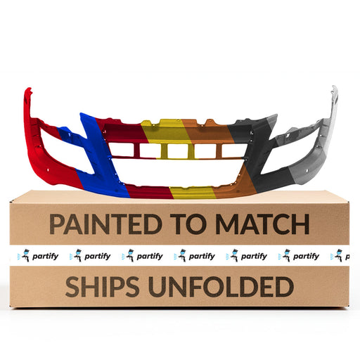 2010-2012 Audi R8 CAPA Certified Front Bumper W/Park Distance Control 5.2L V10 - AU1000188-Partify-Painted-Replacement-Body-Parts