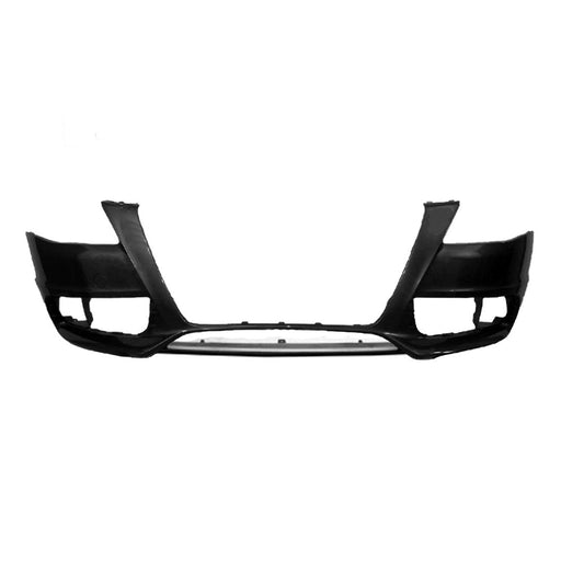 2009-2012 Audi A4/S4 Front Bumper W/S-Line Pkg W/O Headlamp Washer Sedan - AU1000191-Partify-Painted-Replacement-Body-Parts