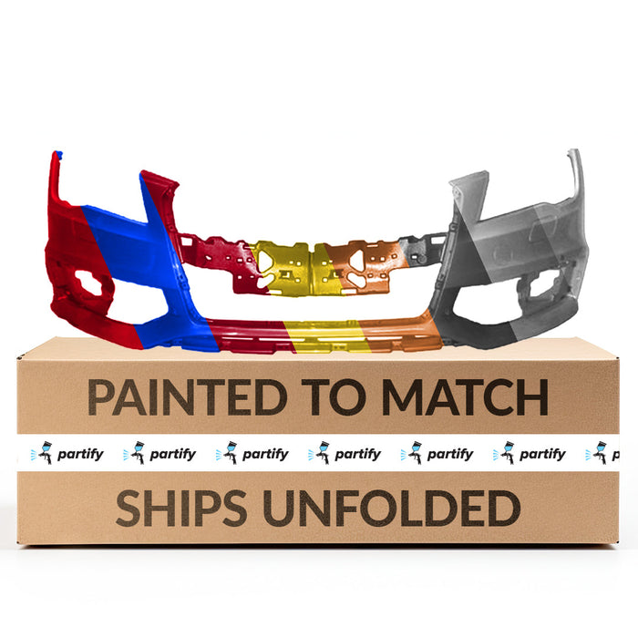 2013-2016 Audi allroad CAPA Certified Front Bumper W/Parking Aid - AU1000194-Partify-Painted-Replacement-Body-Parts