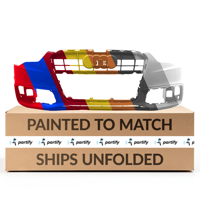 2012-2017 Audi S5 Cabriolet CAPA Certified Front Bumper W/O Headlamp Washer W/O Parking Aid Sensors Coupe - AU1000195-Partify-Painted-Replacement-Body-Parts