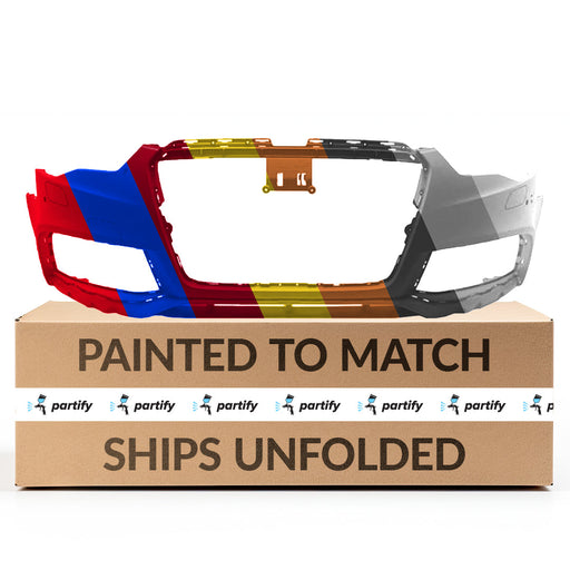 2013-2014 Audi RS5 CAPA Certified Front Bumper - AU1000204-Partify-Painted-Replacement-Body-Parts