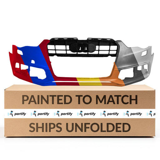 2012-2017 Audi S5 Cabriolet CAPA Certified Front Bumper W/Headlamp Washer W/O Parking Aid Sensors Coupe - AU1000214-Partify-Painted-Replacement-Body-Parts
