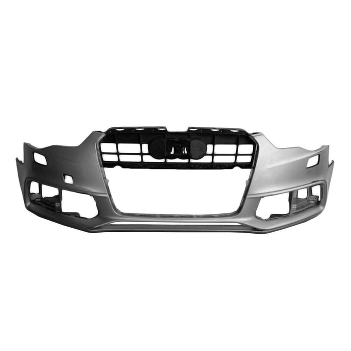 2012-2017 Audi S5 Cabriolet Front Bumper W/Headlamp Washer W/O Parking Aid Sensors Coupe - AU1000214-Partify-Painted-Replacement-Body-Parts