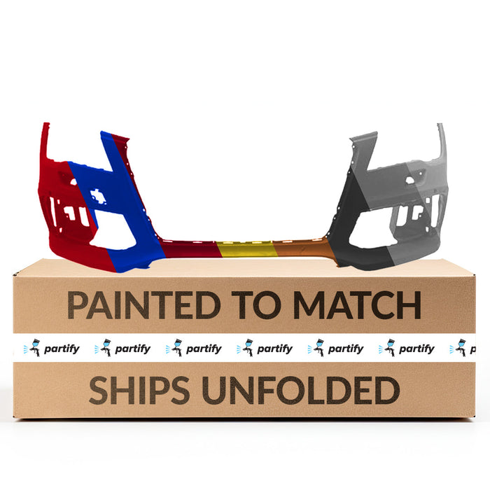 2014-2016 Audi RS7 CAPA Certified Front Bumper W/Park Distance Control - AU1000226-Partify-Painted-Replacement-Body-Parts