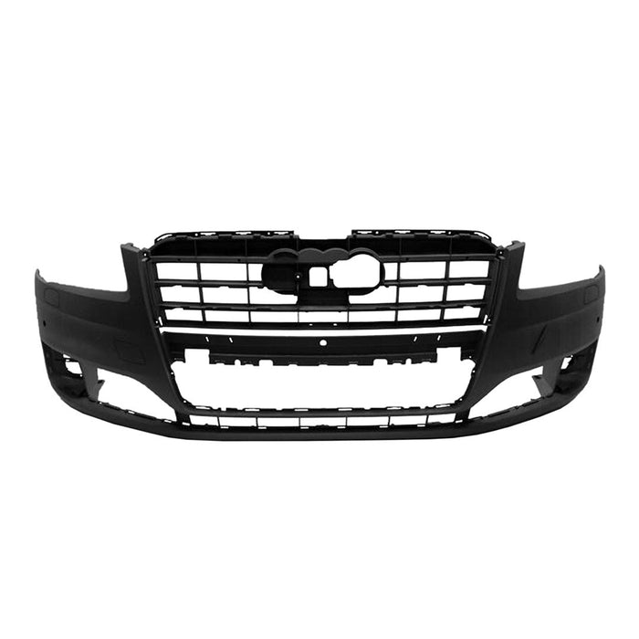 2015-2017 Audi A8 Quattro Front Bumper W/Parking Aid W/O Park Assist System 3L V6/4L V8 - AU1000227-Partify-Painted-Replacement-Body-Parts