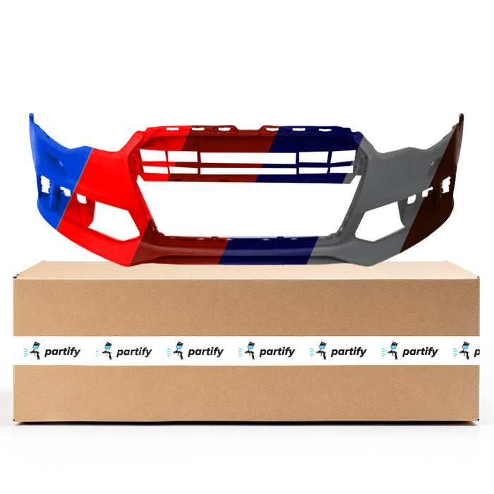 Audi A6 Front Bumper Without Sensor Holes - AU1000240