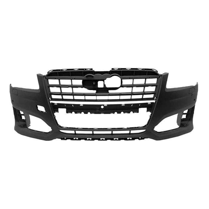2015-2018 Audi S8 Front Bumper W/Park Assist Pre-Cut Sensor Holes - AU1000242-Partify-Painted-Replacement-Body-Parts
