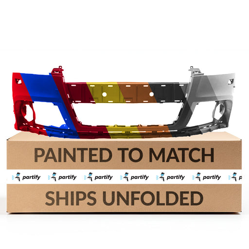 2011-2015 Audi TT Quattro CAPA Certified Front Bumper W/S-Line Pkg W/Headlamp Washers - AU1000268-Partify-Painted-Replacement-Body-Parts