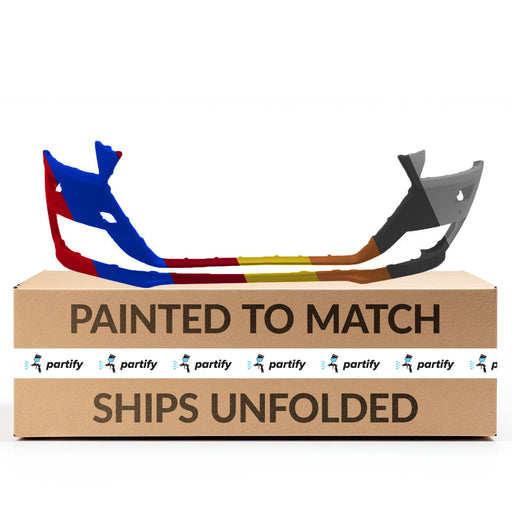 2016-2018 Audi TT Quattro Base CAPA Certified Front Bumper W/O S-Line Pkg W/Parking Aid Convertible/Coupe - AU1000270-Partify-Painted-Replacement-Body-Parts