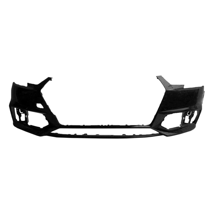 2017-2019 Audi A4/S4 Front Bumper W/S-Line Pkg W/O Headlamp Washer W/O Parking Aid - AU1000275-Partify-Painted-Replacement-Body-Parts