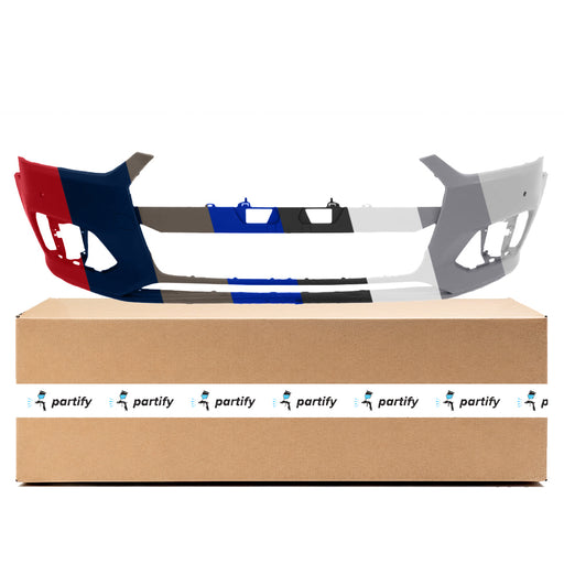 2018-2019 Audi A5 Quattro Front Bumper Coupe/Convertible - AU1000281-Partify-Painted-Replacement-Body-Parts