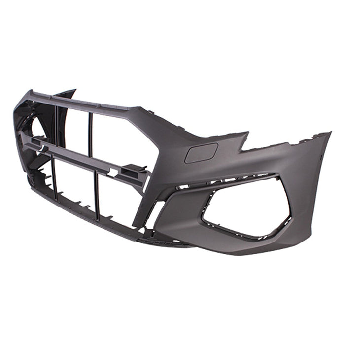 2022-2023 Audi A3/A3 Quattro/RS3/S3 Front Bumper W/S-Line Pkg W/Park Assist - AU1000304-Partify-Painted-Replacement-Body-Parts