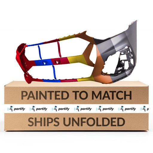 2021-2023 Audi Q5/Q5 Sportback/SQ5/SQ5 Sportback CAPA Certified Front Bumper W/Parallel Park Assist W/O Headlamp Washer - AU1000307-Partify-Painted-Replacement-Body-Parts