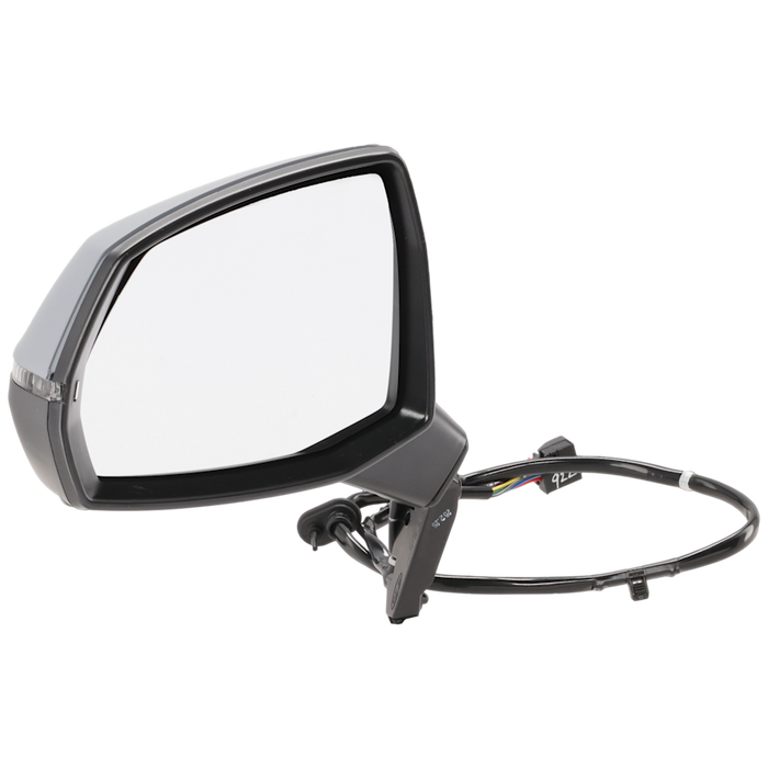 2018-2023 Audi Q5/Q5 Sportback/SQ5/SQ5 Sportback Driver Side Door Mirror Manual Folding W/O Side View Camera W/O Dimming - AU1320152-Partify-Painted-Replacement-Body-Parts