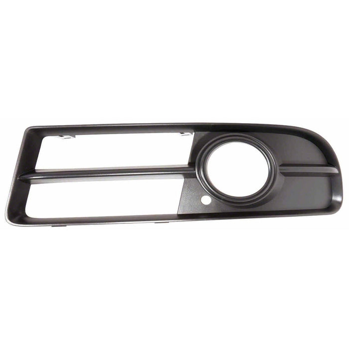 2007-2009 Audi A4/S4 Front Driver Side Bumper Insert Fog Lamp Bezel 2L L4 Convertible - AU1038105-Partify-Painted-Replacement-Body-Parts