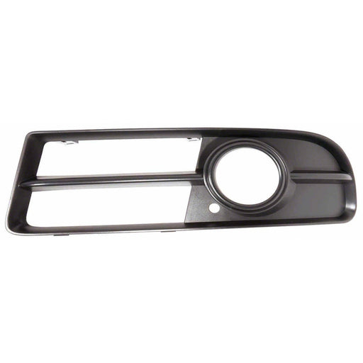 2007-2009 Audi A4/S4 Front Driver Side Bumper Insert Fog Lamp Bezel 2L L4 Convertible - AU1038105-Partify-Painted-Replacement-Body-Parts