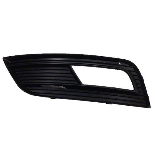 2013-2016 Audi A4 Front Driver Side Bumper Insert Fog Lamp Bezel W/O Adaptive Cruise Control W/O S-Line Pkg - AU1038120-Partify-Painted-Replacement-Body-Parts