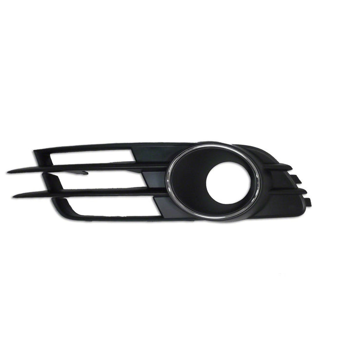 2012-2015 Audi A6 Front Driver Side Bumper Insert W/O S-Line Pkg W/Adaptive Cruise Control - AU1038125-Partify-Painted-Replacement-Body-Parts