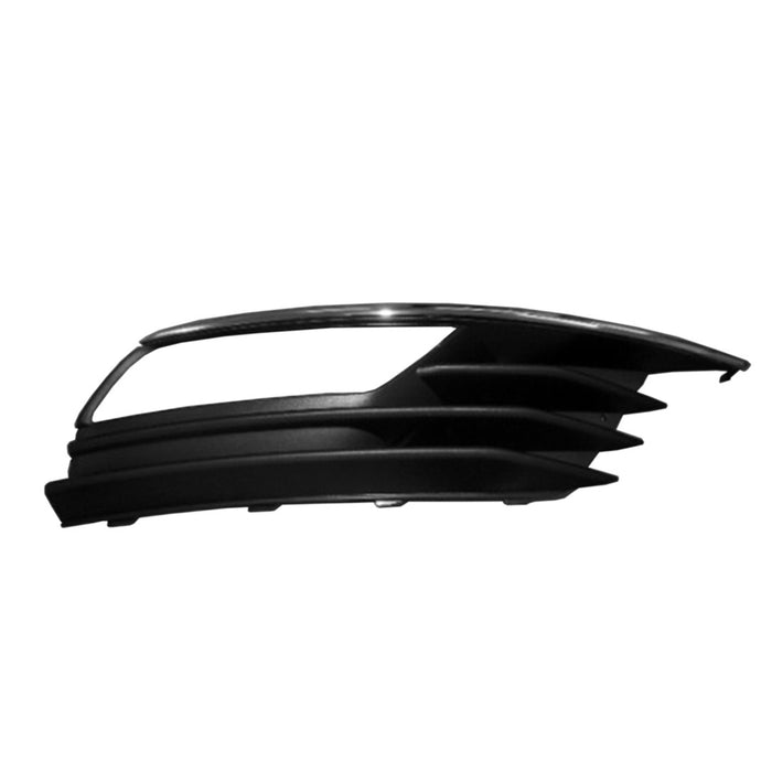 2015-2016 Audi A3 Front Passenger Side Bumper Insert Fog Lamp Bezel W/Fog Lamps Convertible/Sedan - AU1039129-Partify-Painted-Replacement-Body-Parts