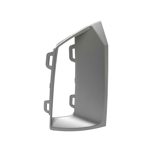 Audi Q7 Front Passenger Side Bumper Insert W/O S-Line Pkg Grille Opening Trim Selenite Silver - AU1039160
