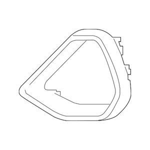 Front Passenger Side Bumper Insert image