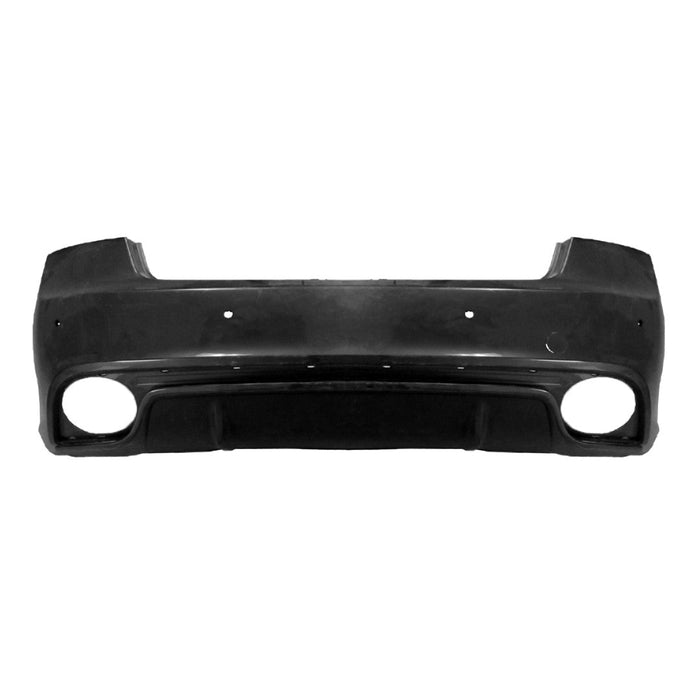 2004-2010 Audi A8 Quattro Rear Bumper W/Parking Aid 4.2L V8 - AU1100157-Partify-Painted-Replacement-Body-Parts
