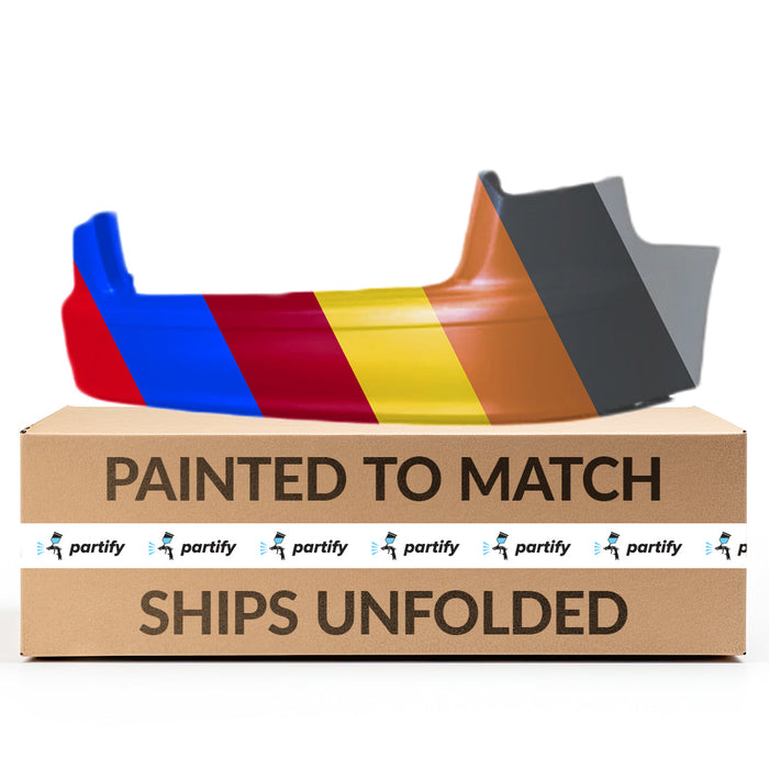 2006-2008 Audi A3 Base CAPA Certified Rear Bumper - AU1100158-Partify-Painted-Replacement-Body-Parts