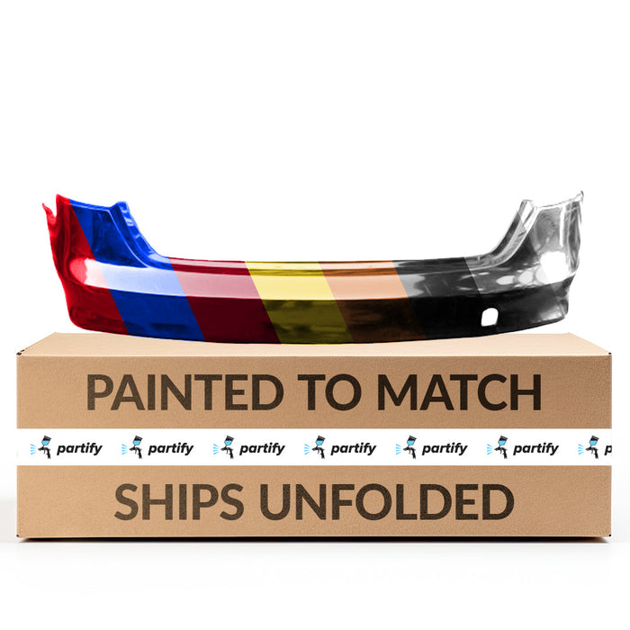 2013-2016 Audi A4/S4 CAPA Certified Rear Bumper W/O Parking Aid Sedan - AU1100208-Partify-Painted-Replacement-Body-Parts