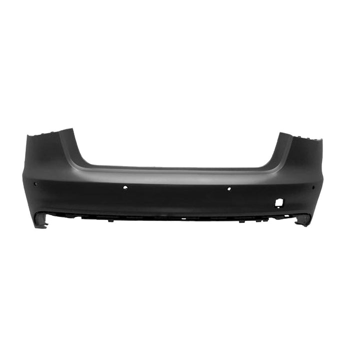 2012-2014 Audi A6/S6 Rear Bumper W/S-Line Pkg W/Parking Aid W/O Parking Assist - AU1100214-Partify-Painted-Replacement-Body-Parts