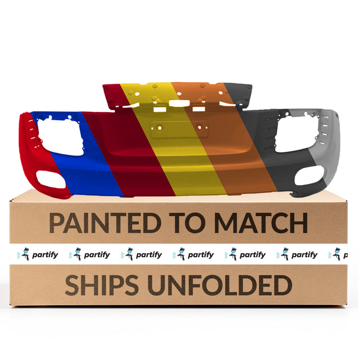 2010-2012 Audi R8 CAPA Certified Rear Bumper Oblong Exh Holes W/O Park Distance Control 4.2L V8 - AU1100219-Partify-Painted-Replacement-Body-Parts