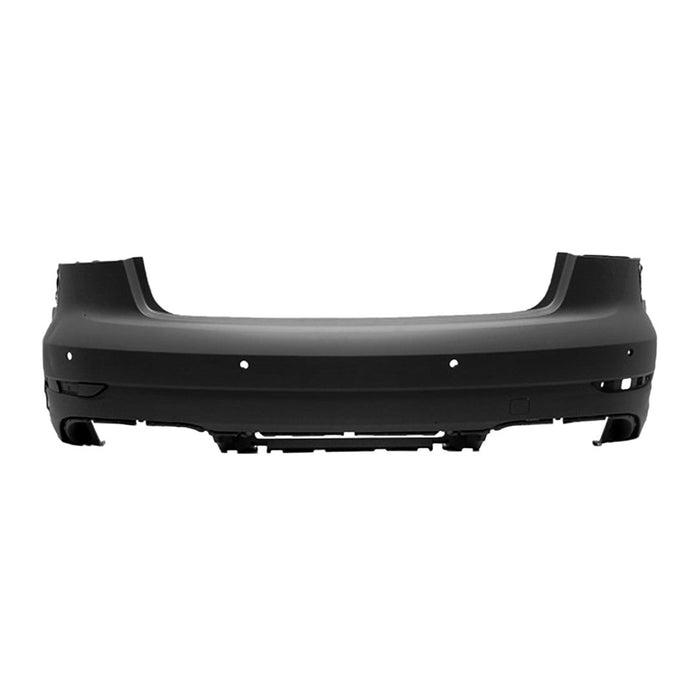 2017-2020 Audi A3/S3 Rear Bumper W/S-Line Pkg W/Sport Bumper W/Parking Aid W/Park Assist Convertible/Sedan - AU1100247-Partify-Painted-Replacement-Body-Parts