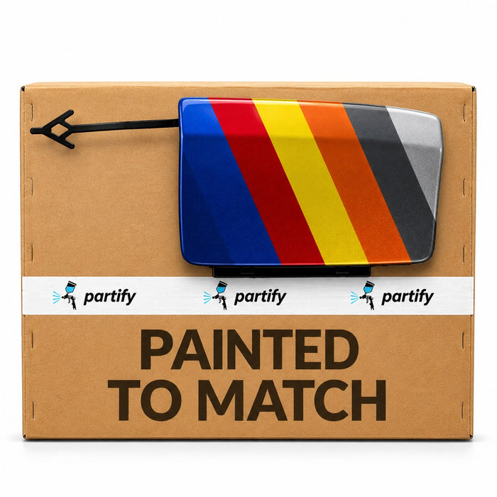 Partify painted-to-match tow hook cover graphic - AU1129110