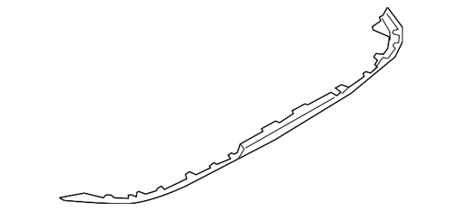 Audi Q3 Lower Strip Rear Bumper Molding Without S-Line - AU1144111