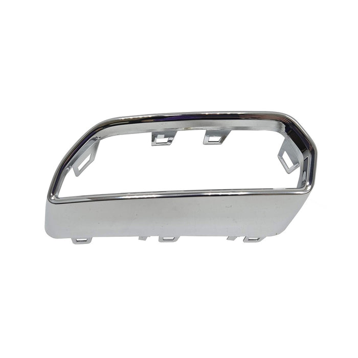 Audi Q5 Rear Driver Side Bumper Molding W/S-Line Pkg Exh Tip Chrome - AU1146106