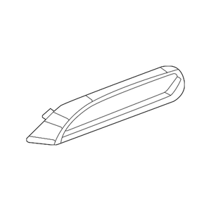 Rear Passenger Side Bumper Molding image