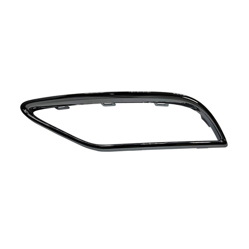 Audi Q5 Rear Passenger Side Bumper Molding W/O S-Line Pkg W/ Optics Pkg Exh Opening Trim Dark Chrome - AU1147109