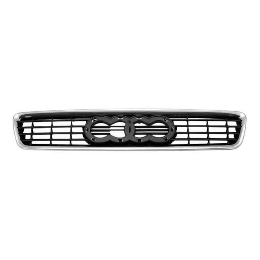 1999-2001 Audi A4 Grille Hood Mount W/Bright Molding From Vin X200001 Early Design Assembly - AU1200109-Partify-Painted-Replacement-Body-Parts