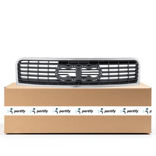 2002-2005 Audi A4 CAPA Certified Grille Gen 2 Black Assembly - AU1200110-Partify-Painted-Replacement-Body-Parts