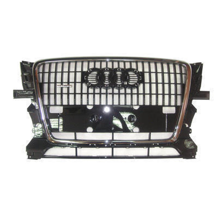 2009-2012 Audi Q5 Grille W/S-Line Pkg Gloss Assembly 3.2L V6 - AU1200124-Partify-Painted-Replacement-Body-Parts