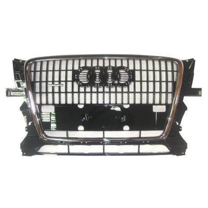 2009-2012 Audi Q5 Grille W/O S-Line Pkg Gloss Assembly 3.2L V6 - AU1200125-Partify-Painted-Replacement-Body-Parts
