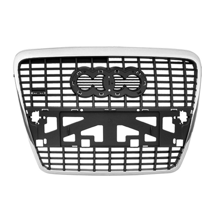 2005-2008 Audi A6 Grille W/O Park Distance Sensors W/Sport Pkg Assembly - AU1200131-Partify-Painted-Replacement-Body-Parts