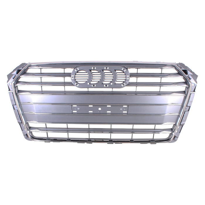 2017-2019 Audi A4/A4 Quattro Grille W/O S-Line Pkg W/O Parking Aid Assembly - AU1200133-Partify-Painted-Replacement-Body-Parts