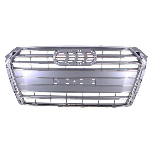2017-2019 Audi A4/A4 Quattro Grille W/O S-Line Pkg W/O Parking Aid Assembly - AU1200133-Partify-Painted-Replacement-Body-Parts