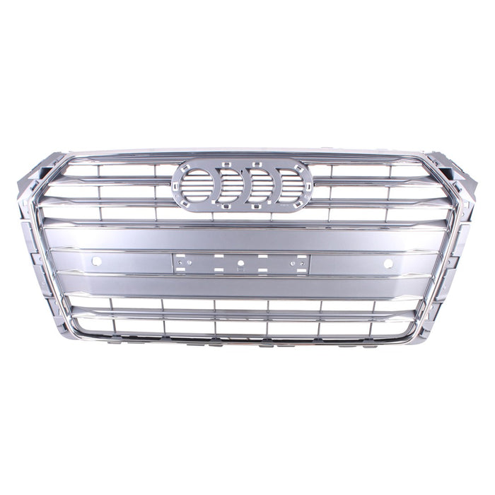 2017-2019 Audi A4/A4 Quattro Grille W/O S-Line Pkg W/Parking Aid Assembly - AU1200134-Partify-Painted-Replacement-Body-Parts