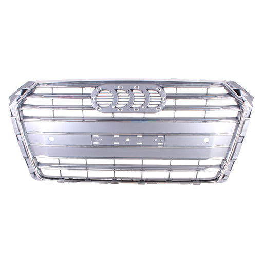 2017-2019 Audi A4/A4 Quattro Grille W/O S-Line Pkg W/Parking Aid Assembly - AU1200134-Partify-Painted-Replacement-Body-Parts
