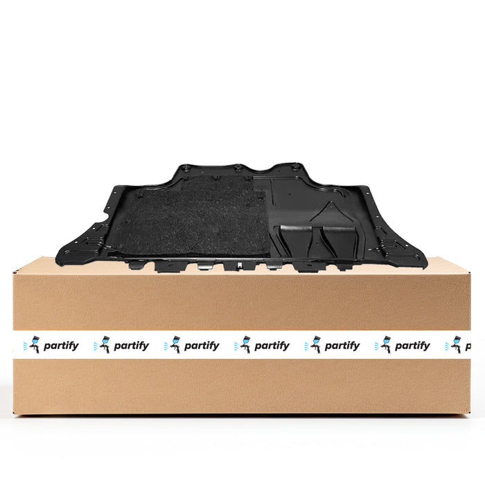 2015-2020 Audi A3 CAPA Certified Front Lower Undercar Shield - AU1228128-Partify-Painted-Replacement-Body-Parts