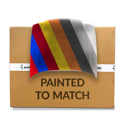 1993-1998 Audi 90/Cabriolet CAPA Certified Hood - AU1230104-Partify-Painted-Replacement-Body-Parts